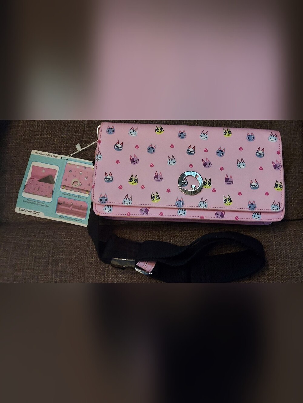 New Animal Crossing New Horizons Sling Bag